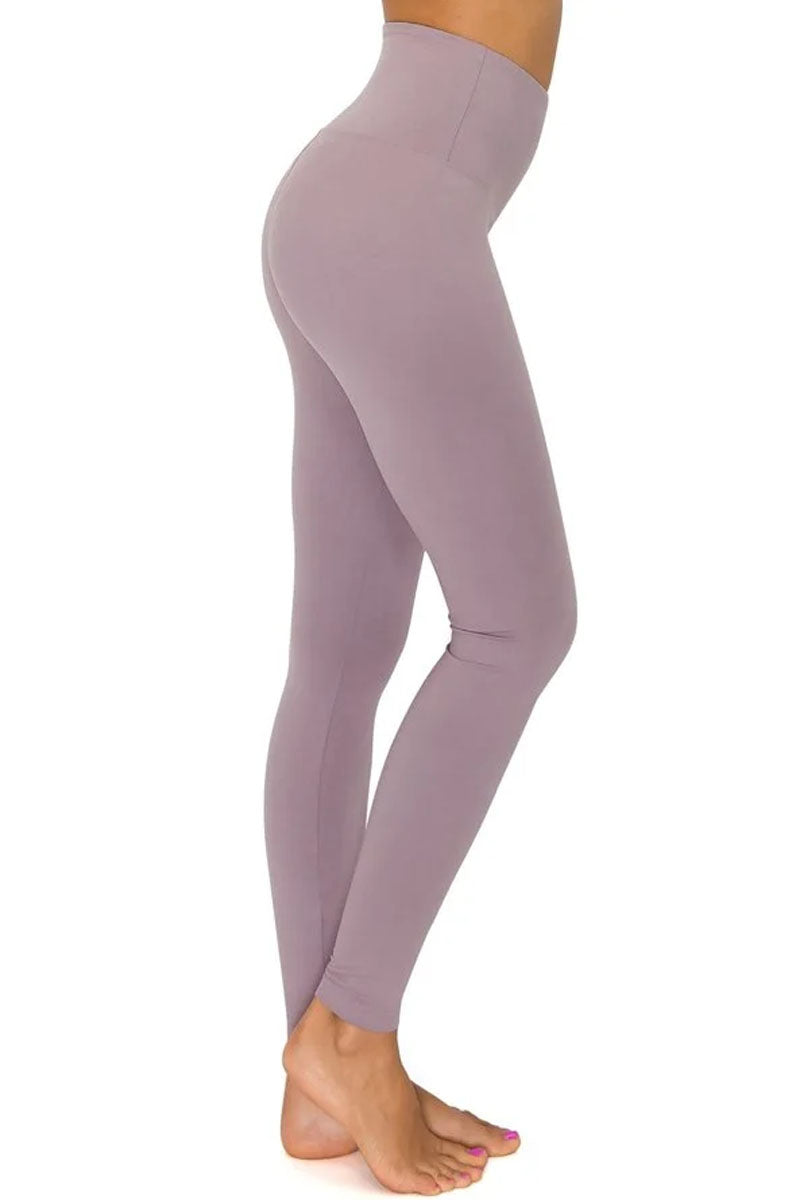Violet Verbena Color Legging with High Waist – LEGGINGSPHERE