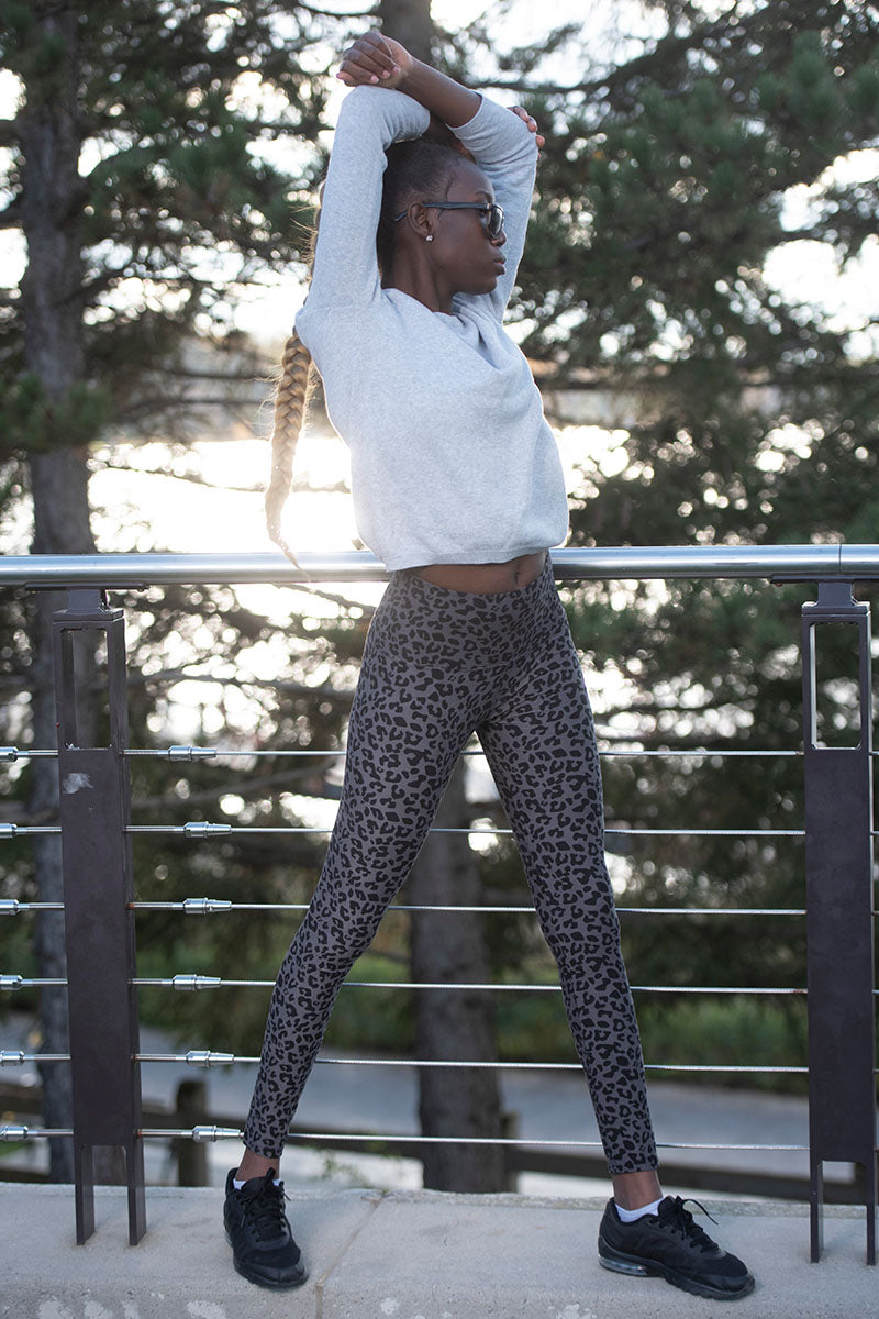 Leopard – Print High Waisted Leggings for Women – LEGGINGSPHERE
